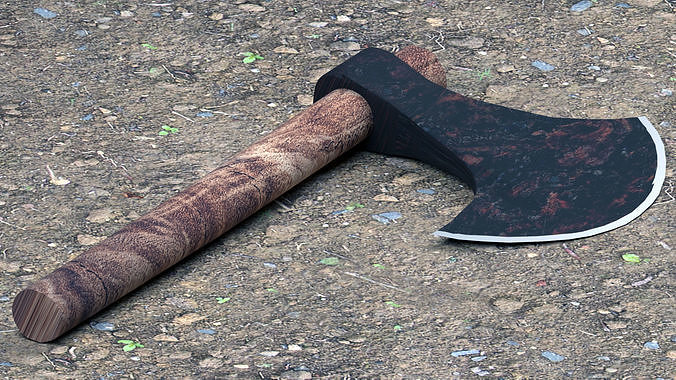 The ax 3D model
