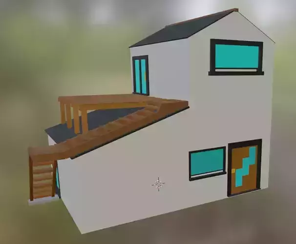 two house models in 4 color variations each