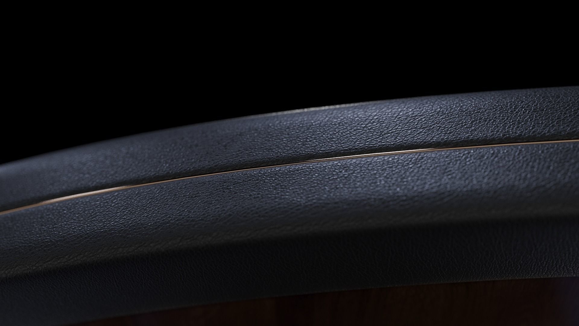 Casino Baccarat Table 3D model_4