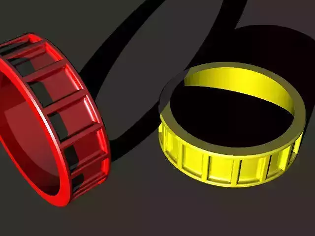 3D printable jewelry ring