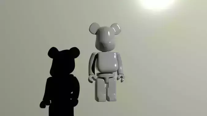 bearbrick 3D model 3Dprint