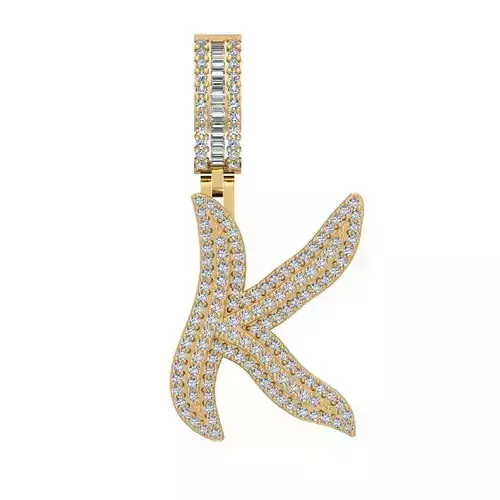 HIP HOP K PENDANT