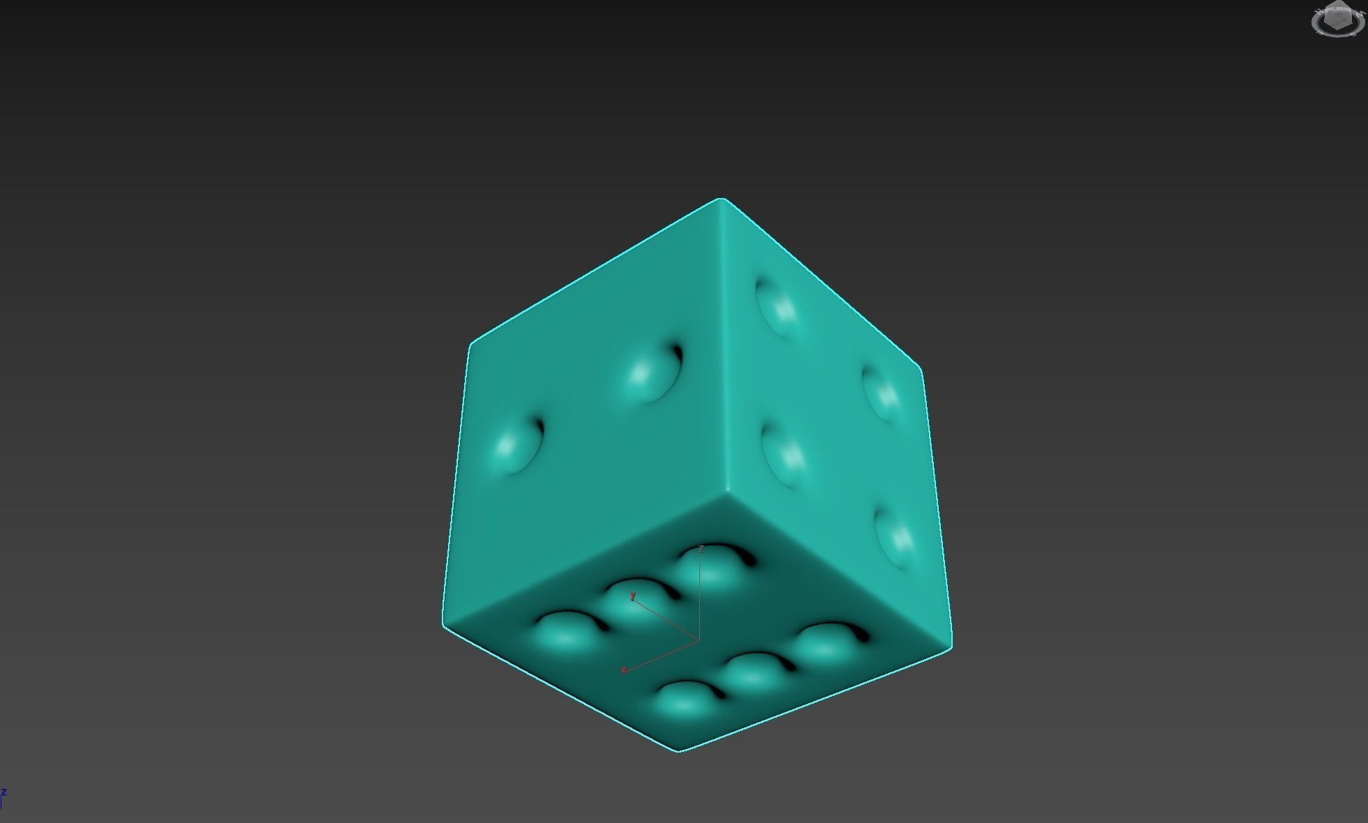 Dice 3D print 3D print model_5