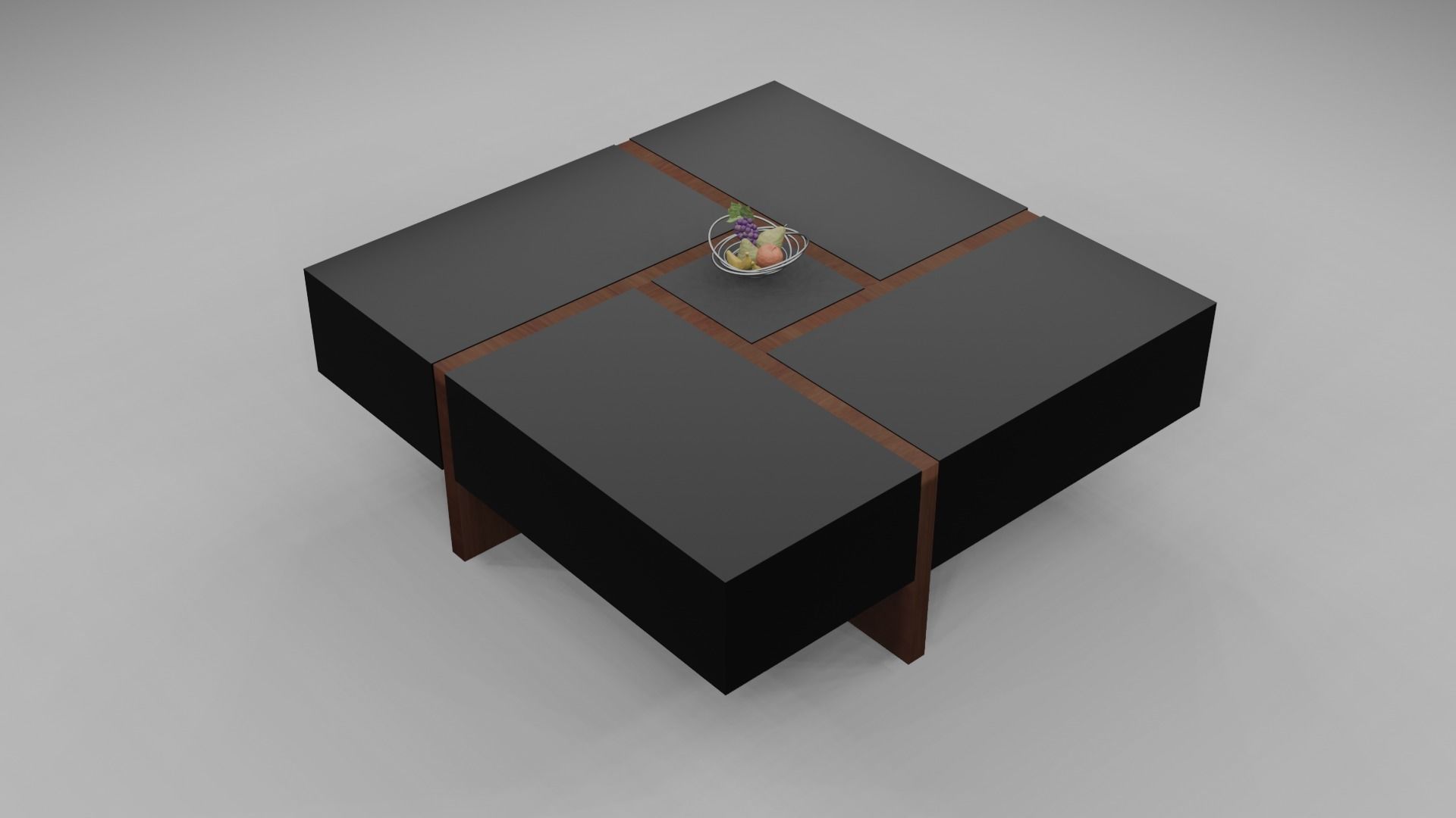 Fancy table 3D model_3