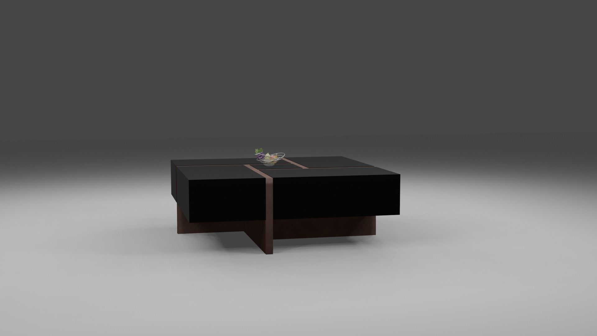 Fancy table 3D model_1
