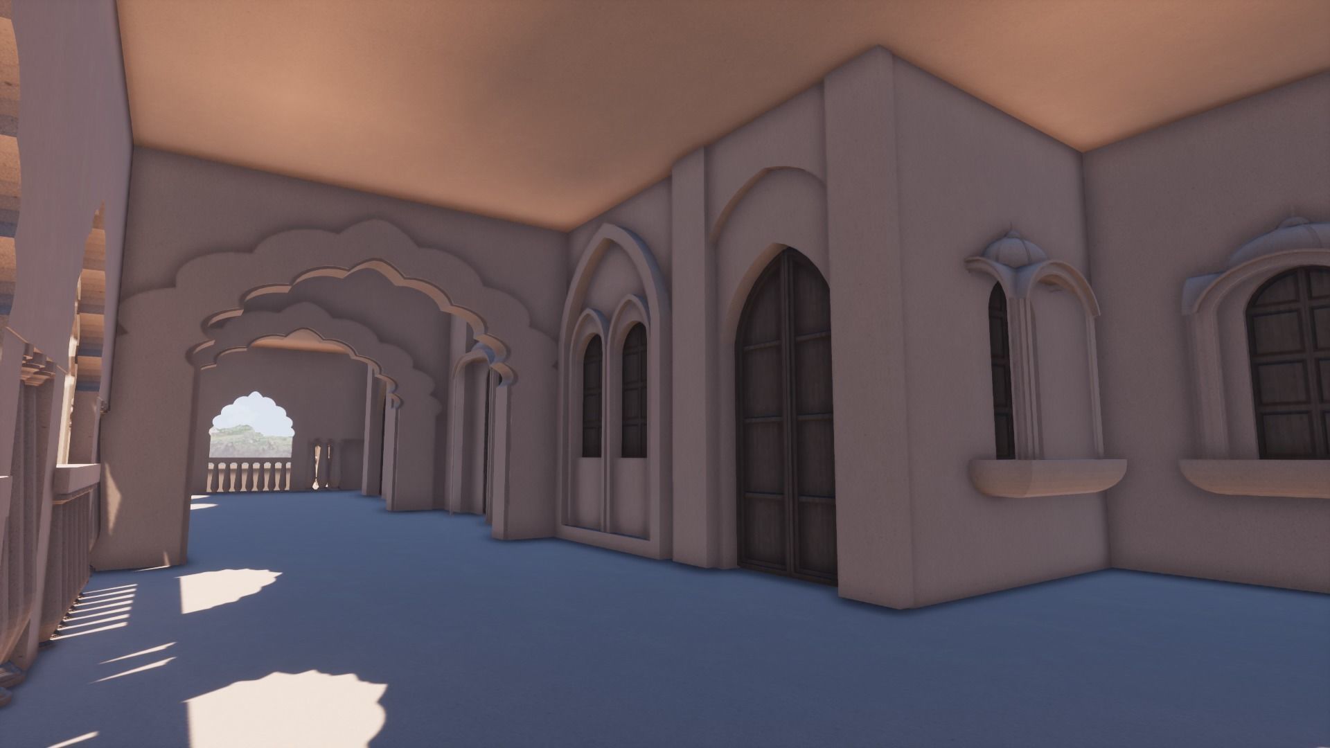 Indian architecture  3D model_10