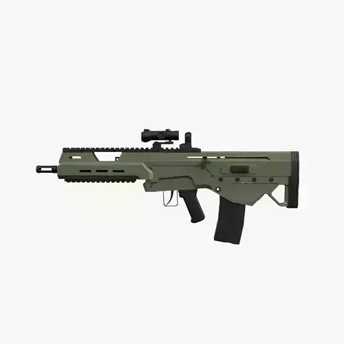  Assault rifle 3D model