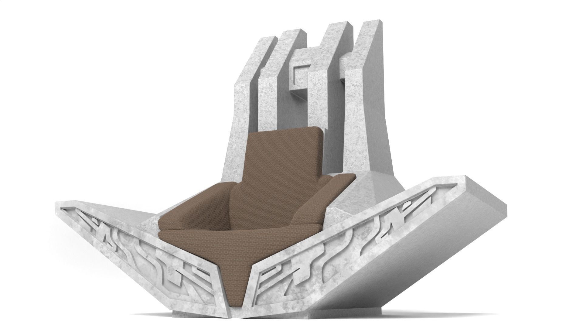 Bo-Katans Throne small 1-18 scale 3D print model_10
