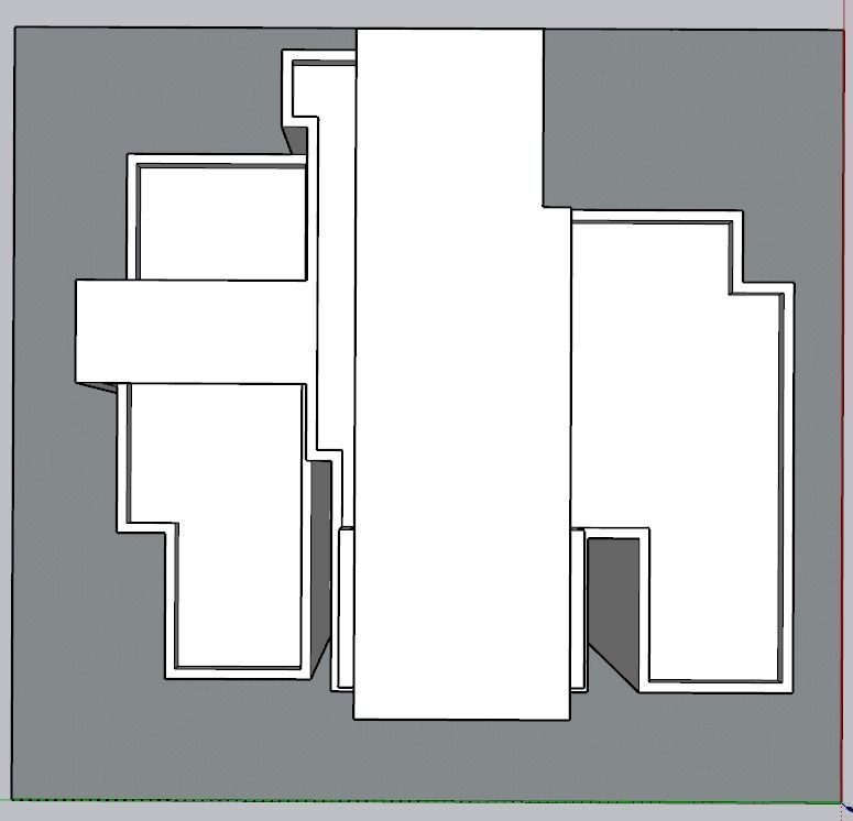 Luxury Coastal Resort Hotel 3D Model 3D model_2