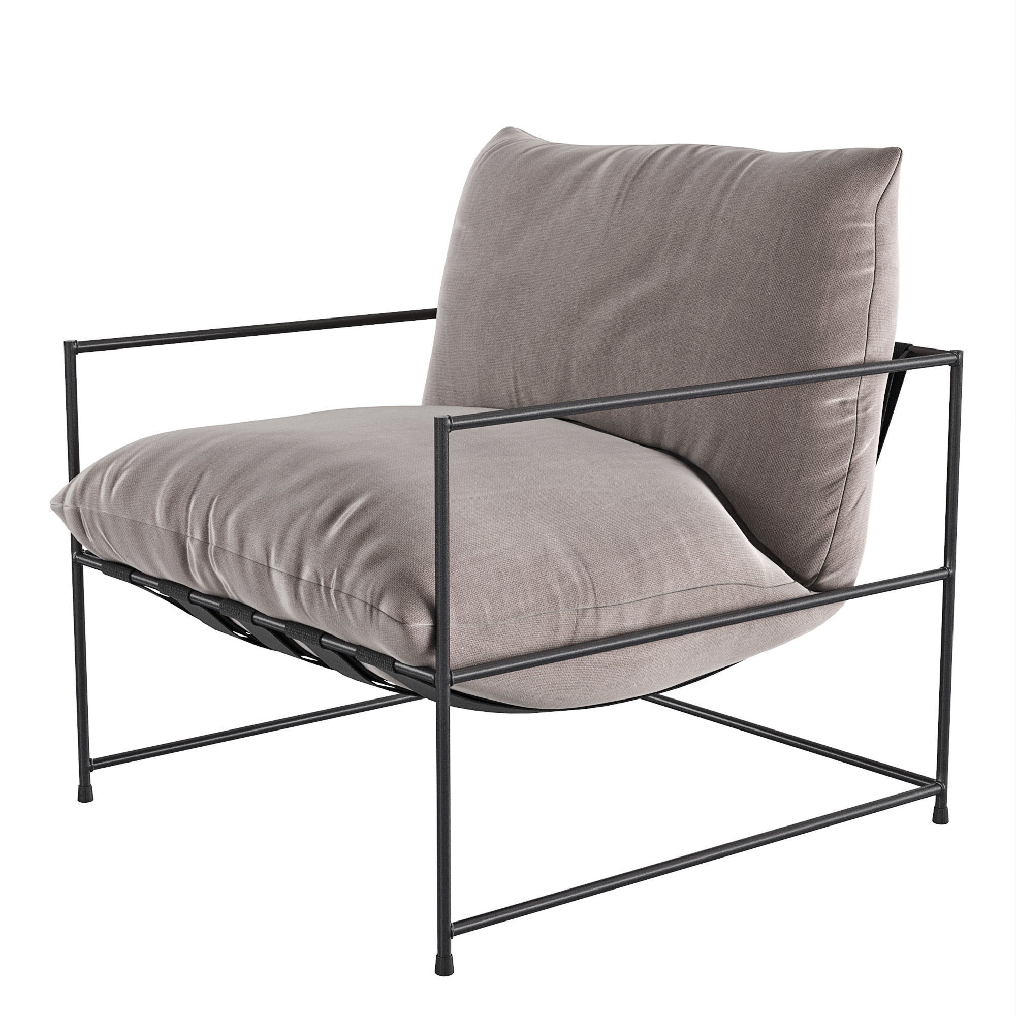 Armchair Cornwall 3D model_7