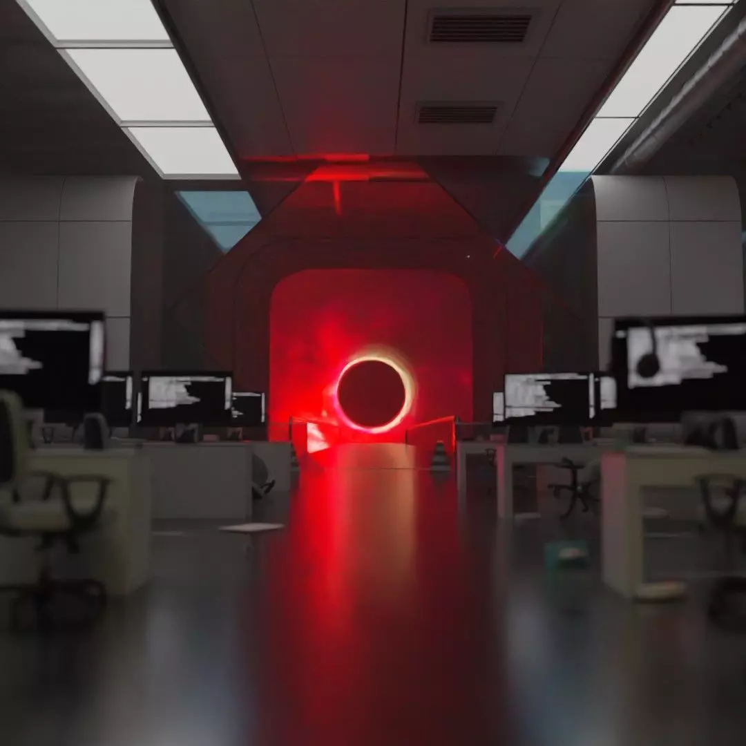 Sci-fi Laboratory 3D model