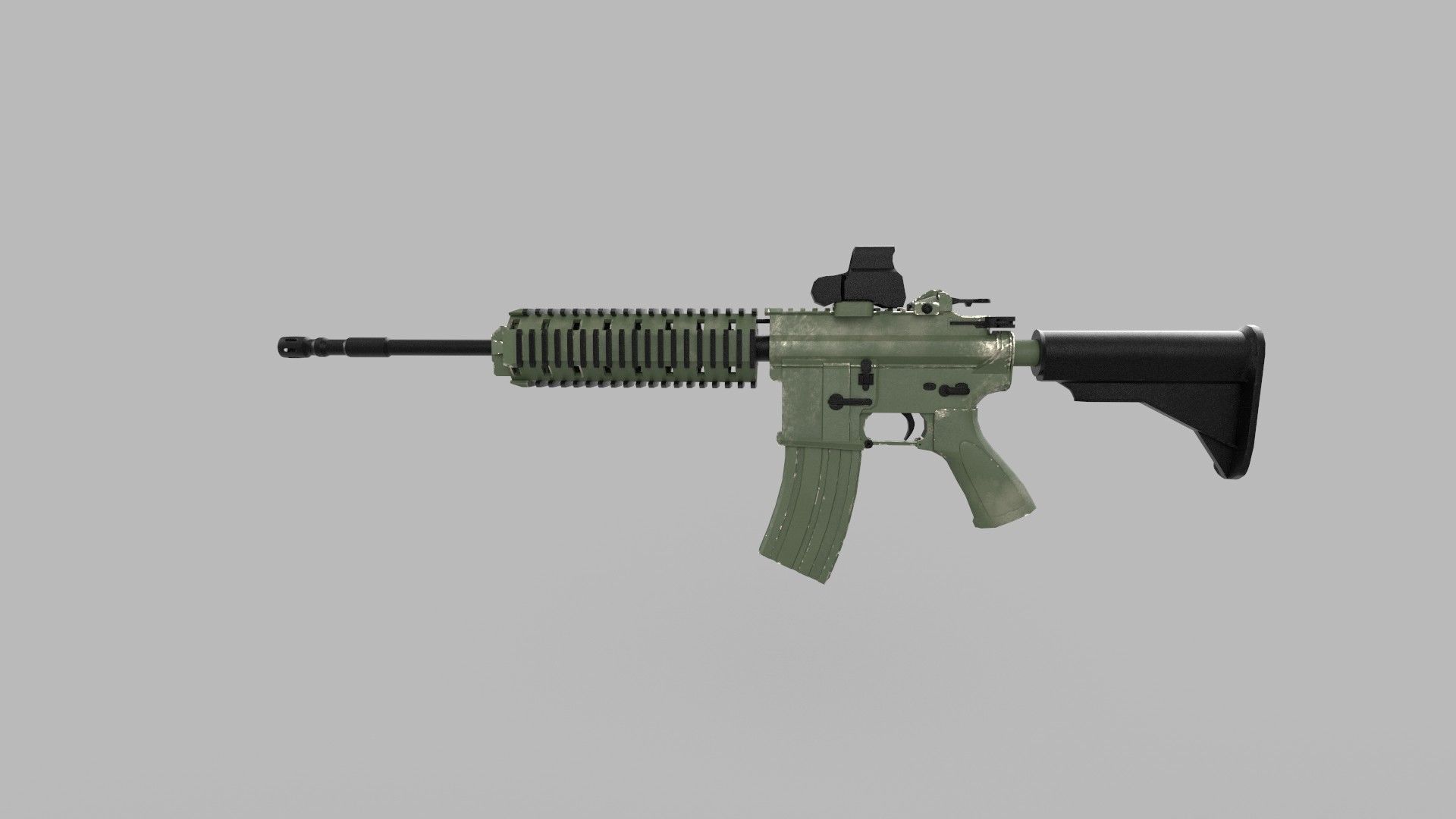 M4 20 3D model_1