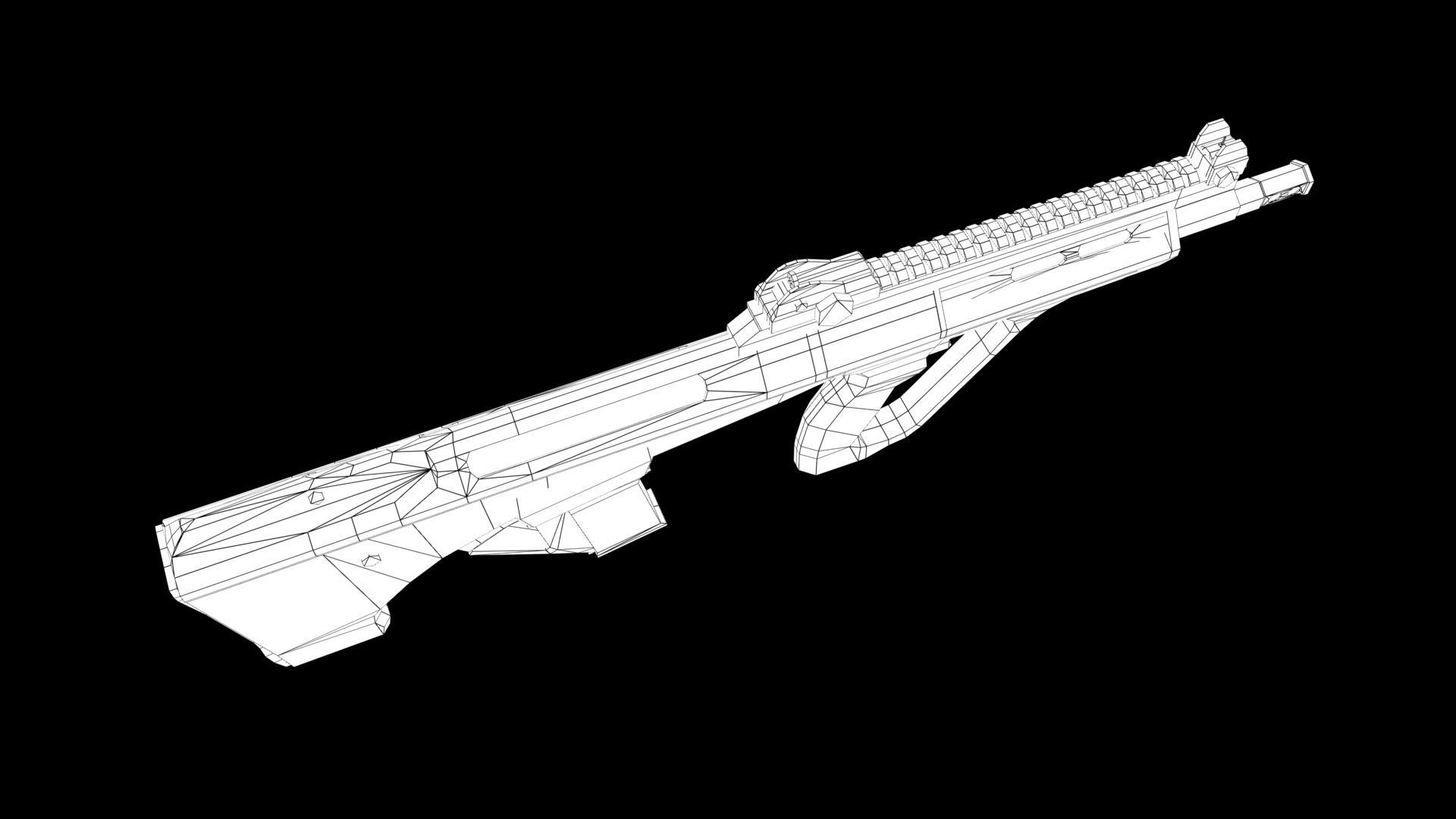 sci-fi gun 3D model_10