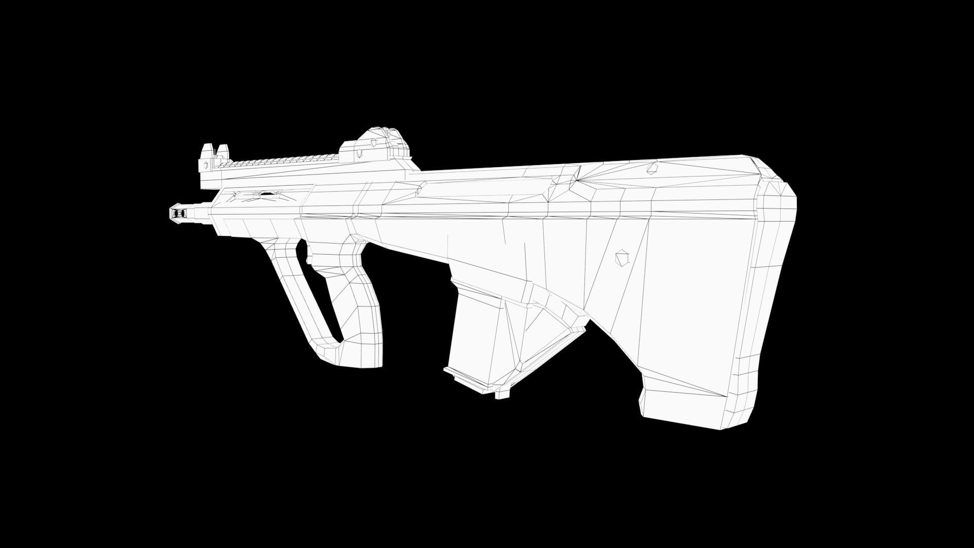 sci-fi gun 3D model_6