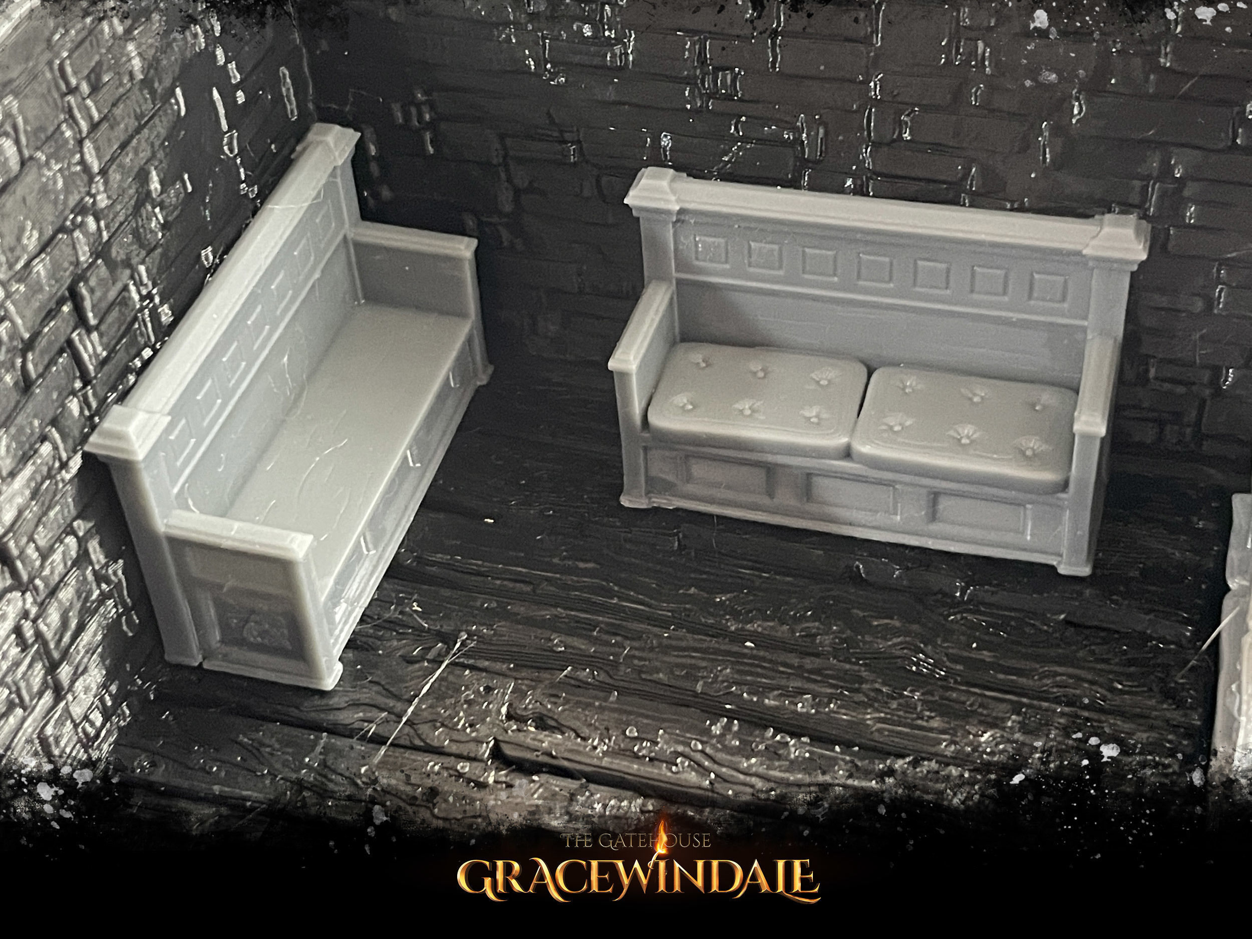 Gatehouse - Couch 3D print model_3