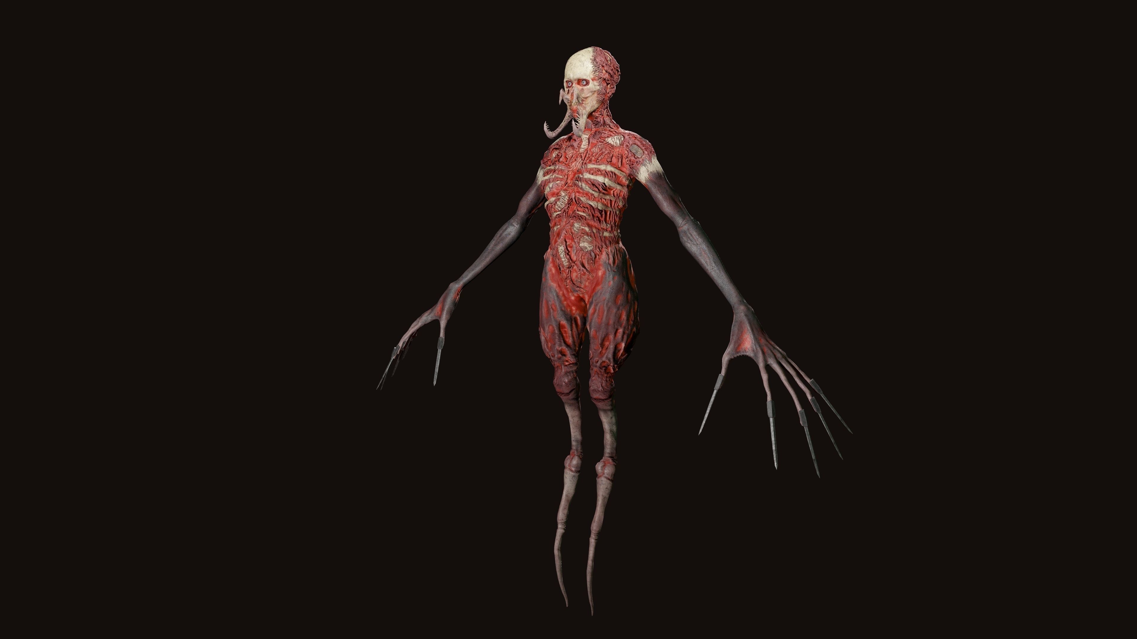 Experiment Low-poly 3D model_10