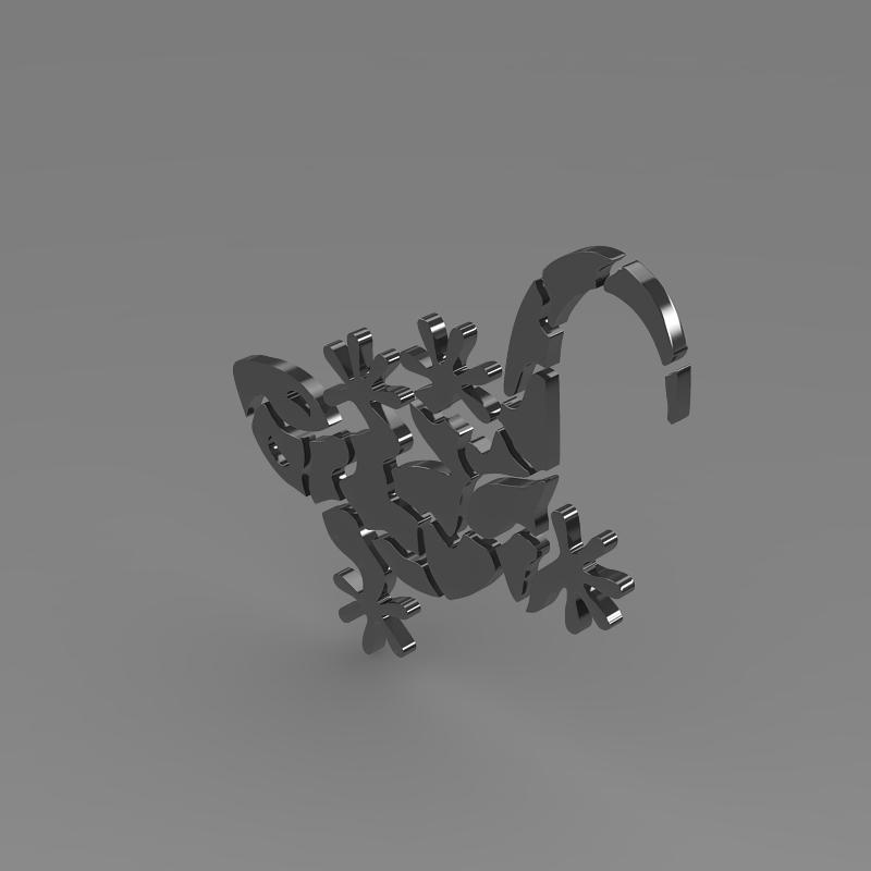 Wiesmann logo 3D model_5