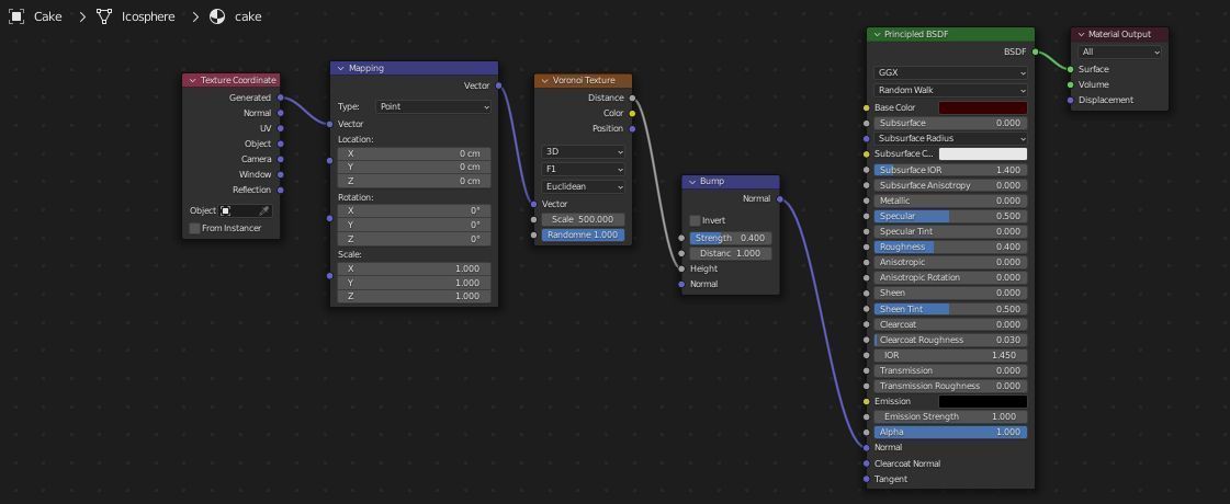 Chocolate cupcake 3D model Low-poly 3D model_14