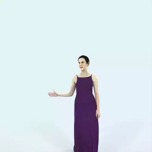 Eternal 17K Couple walking Event Elegant Woman