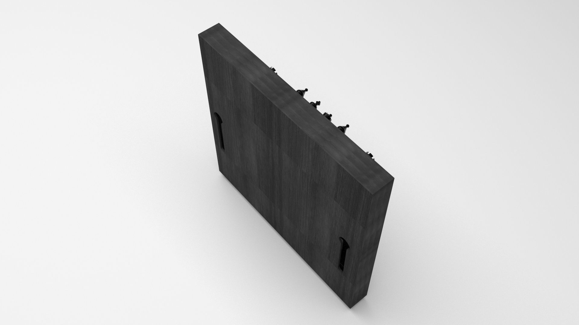 Wall Mounted Chess Set 3D model_3