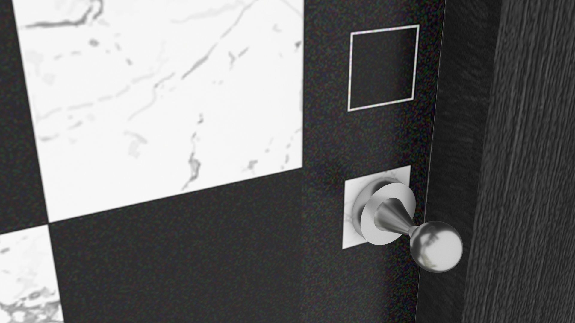 Wall Mounted Chess Set 3D model_15