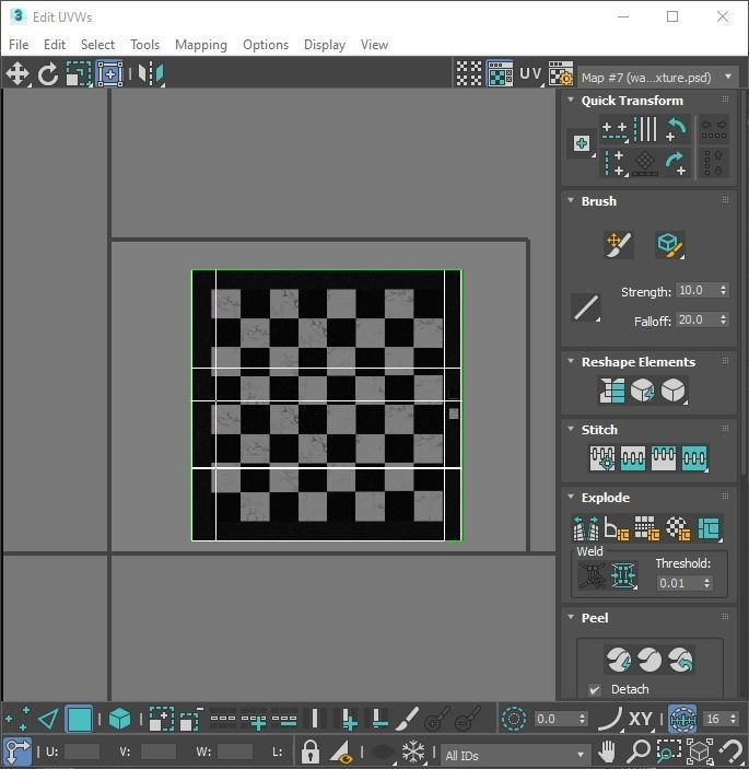 Wall Mounted Chess Set 3D model_26