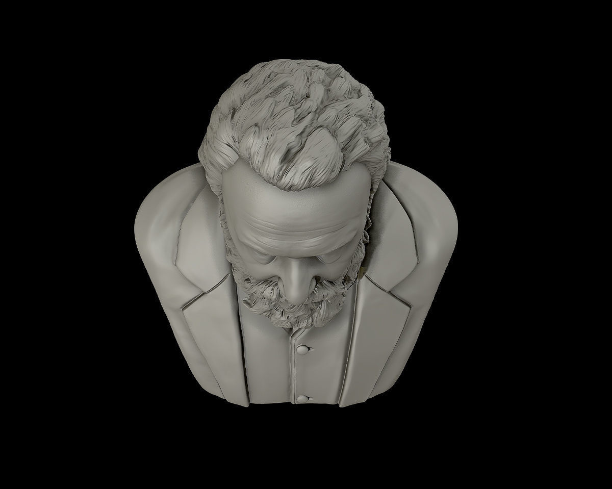 Victor Hugo 3D model 3D print model_18