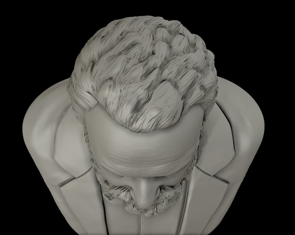 Victor Hugo 3D model 3D print model_22