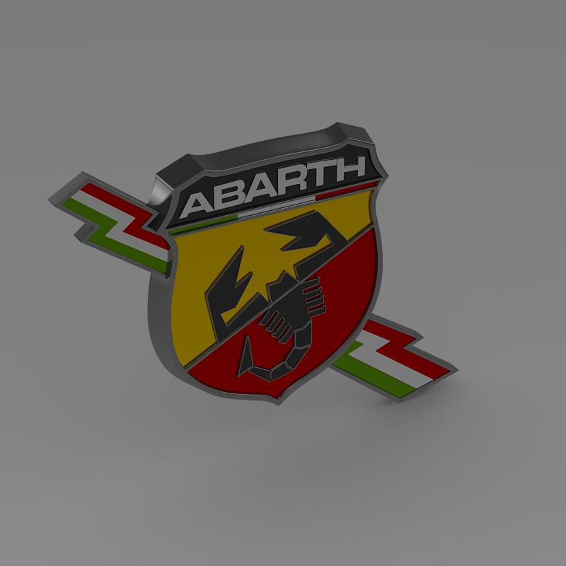 Abart L Logo 3D model_5