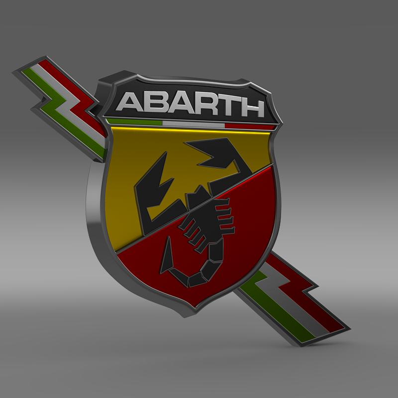 Abart L Logo 3D model_2