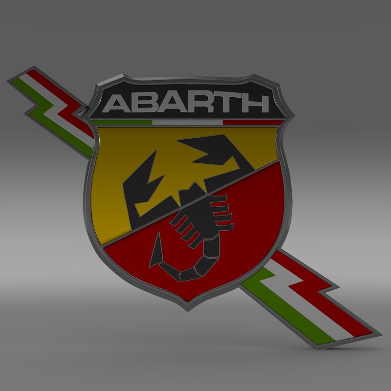 Abart L Logo 3D model_1