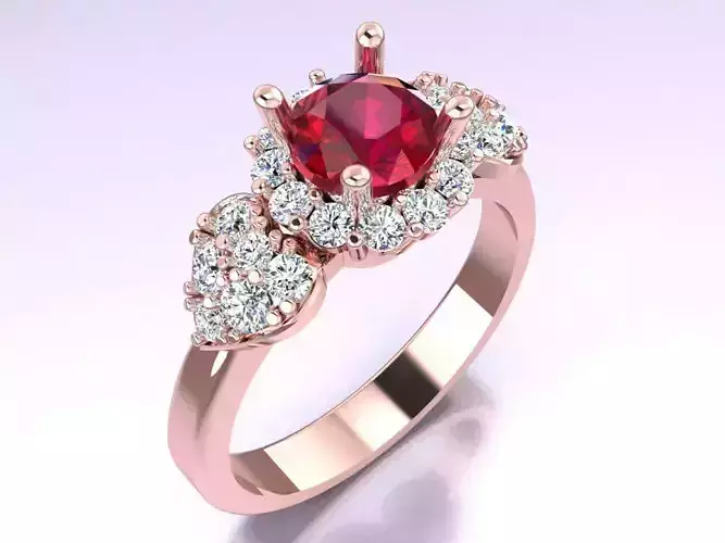 Diamond Ring - Womens Rings - N3436