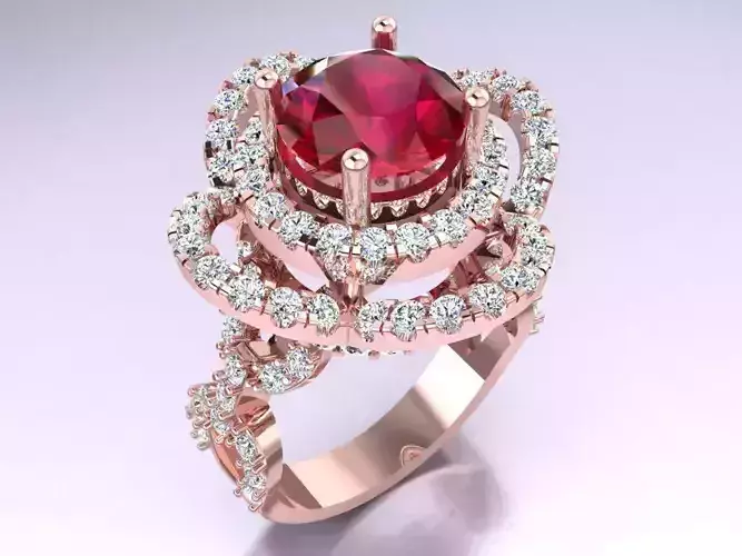 Diamond Ring - Womens Rings - N3485