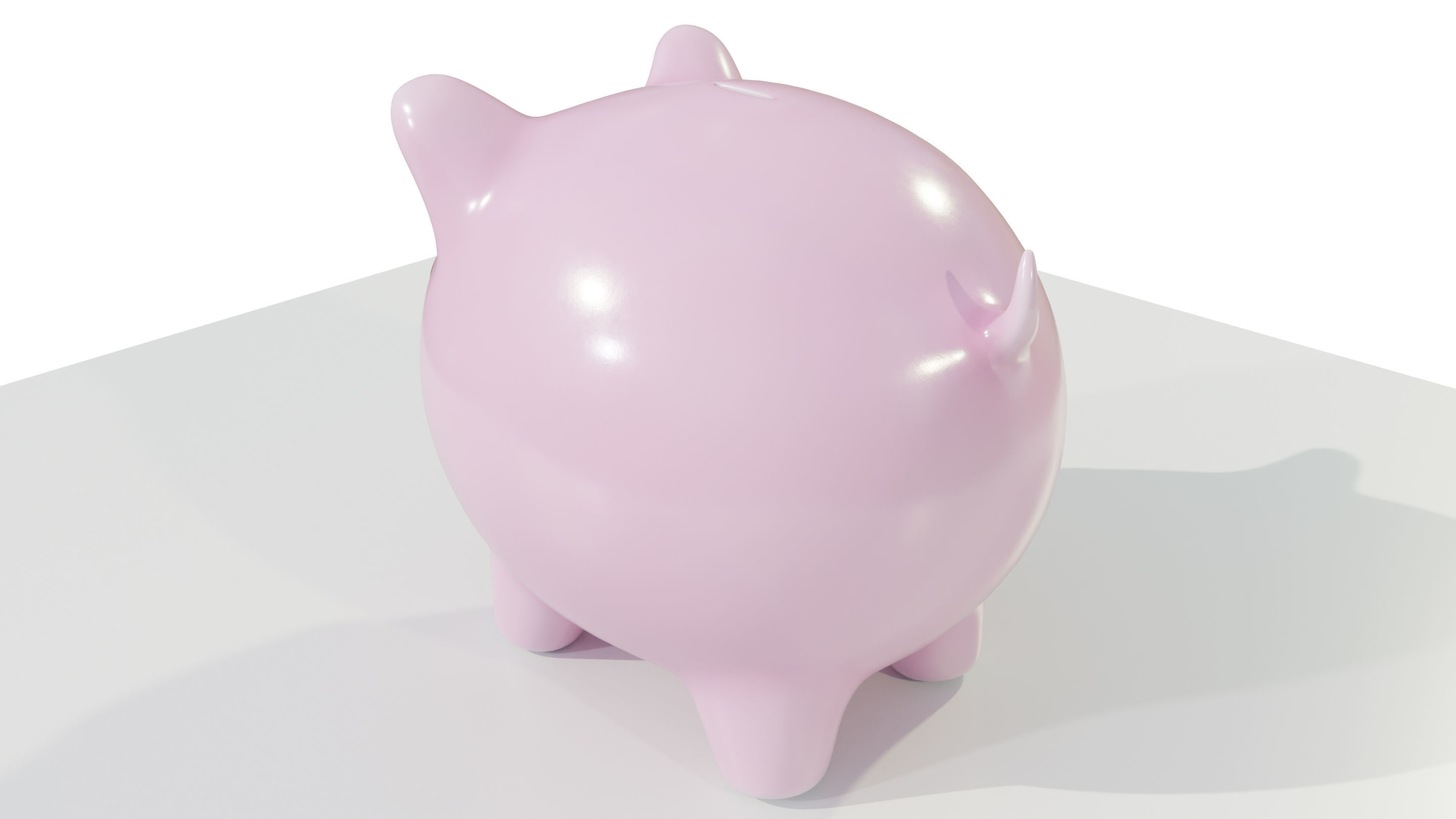 Piggy Bank 3D model_4