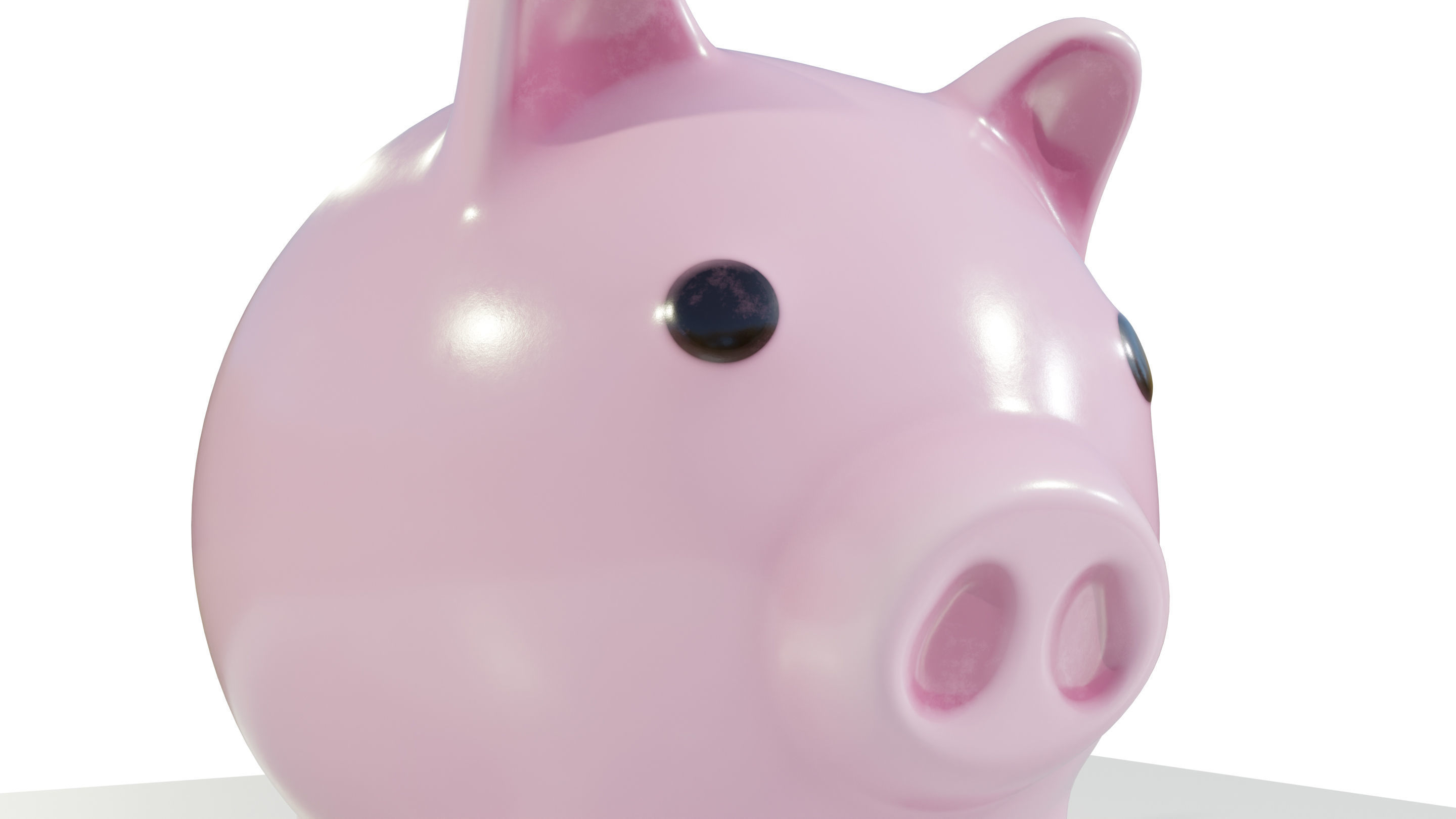 Piggy Bank 3D model_8
