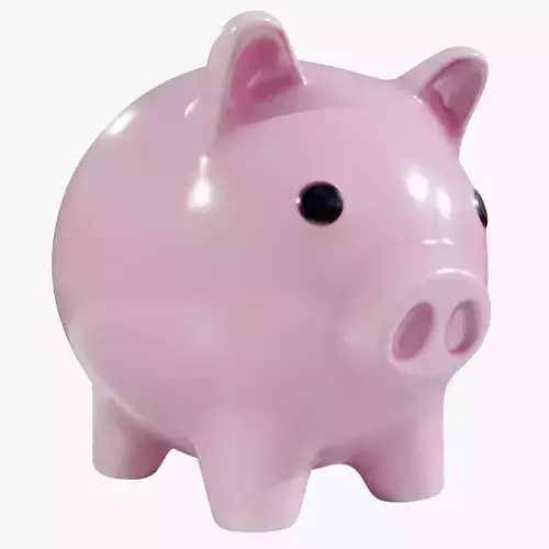 Piggy Bank 3D model