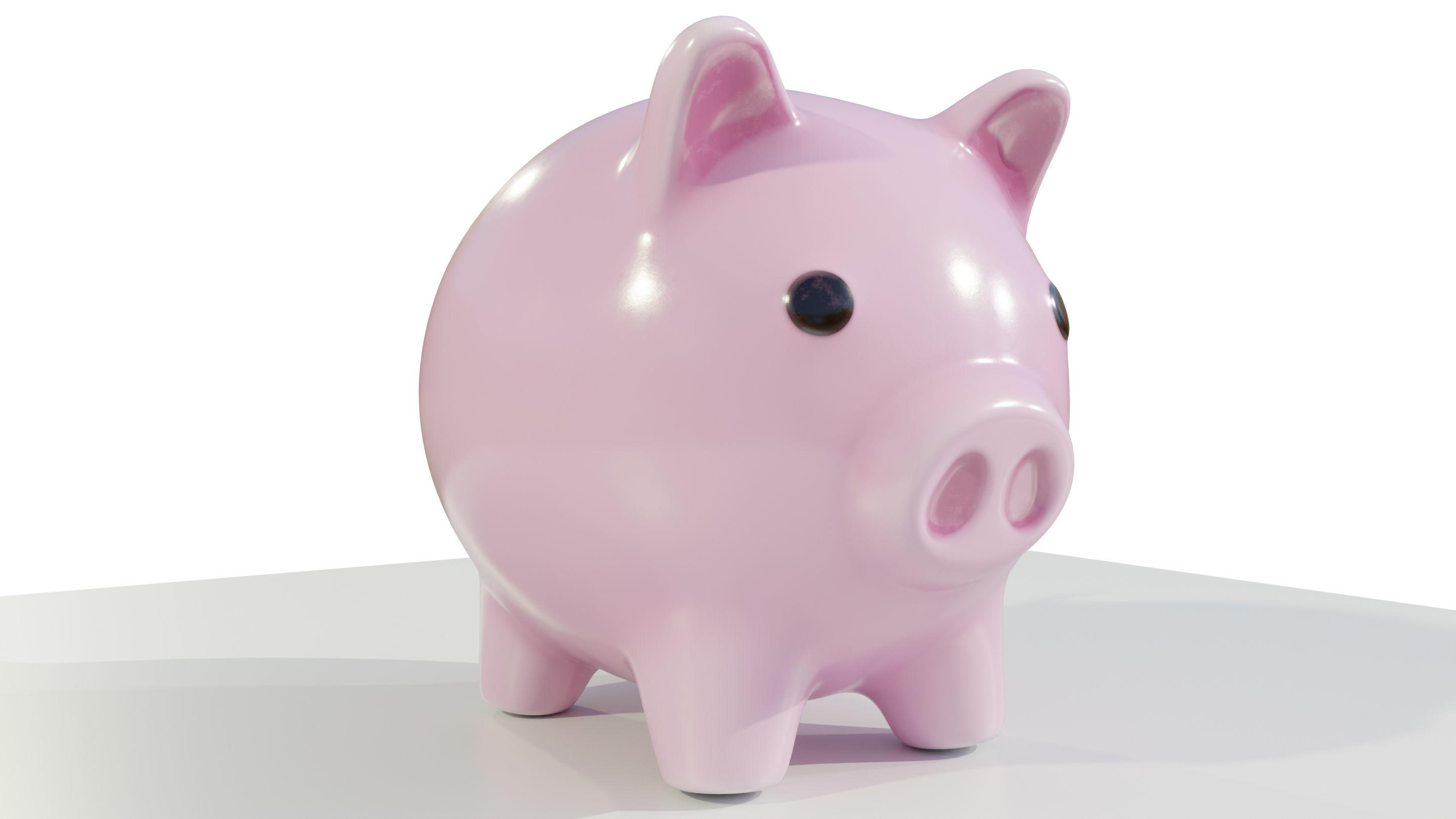 Piggy Bank 3D model_6