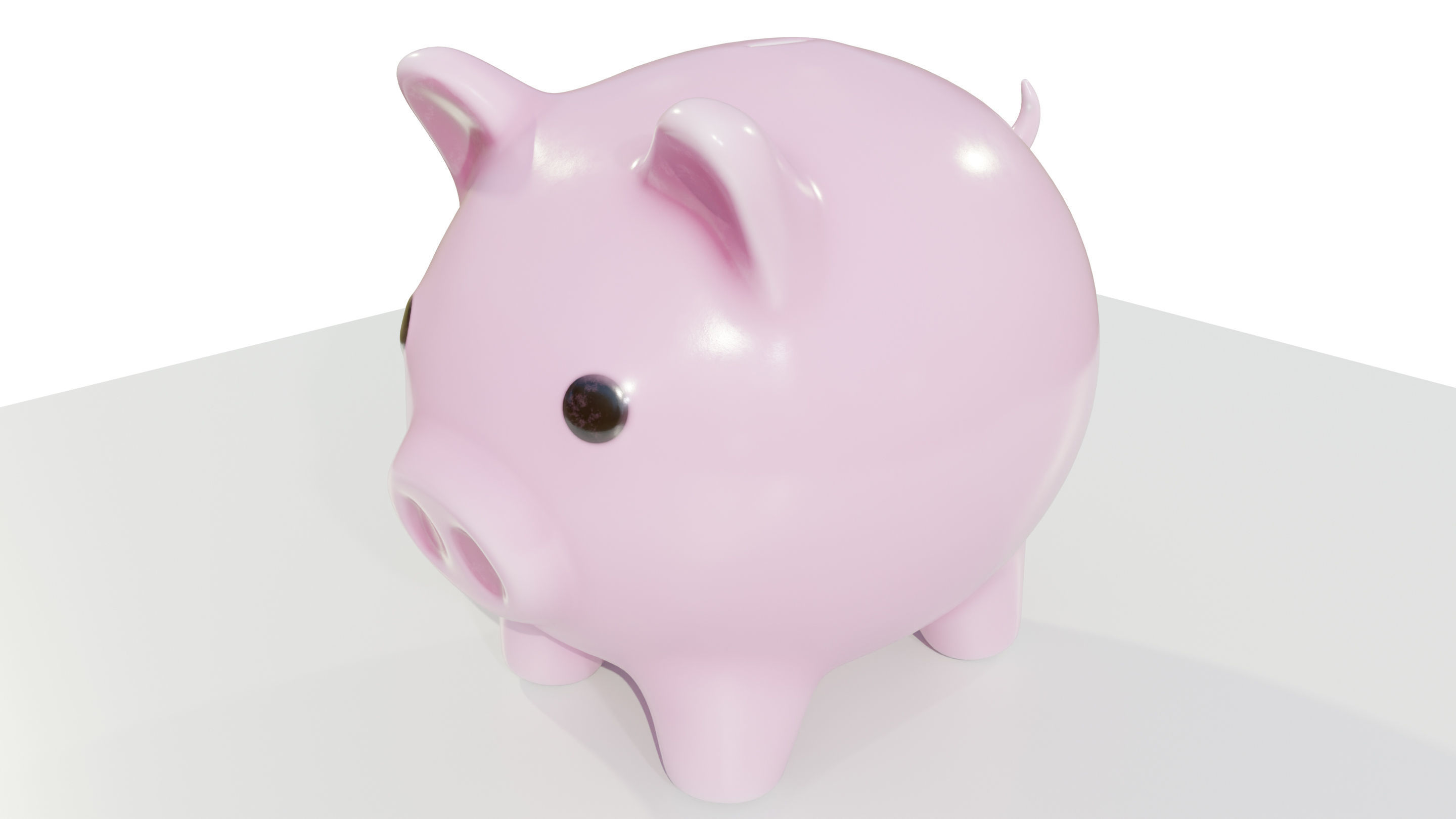 Piggy Bank 3D model_3