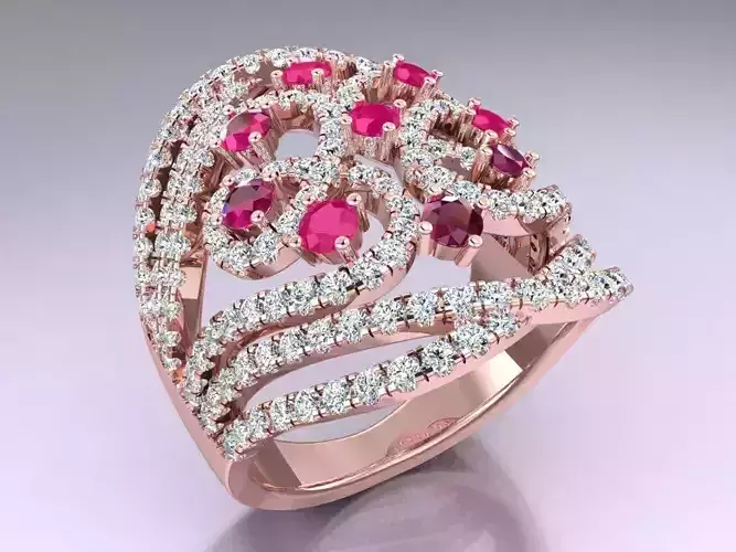 Diamond Ring - Womens Rings - N3404