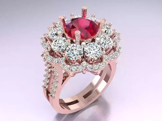 Diamond Ring - Womens Rings - N3558