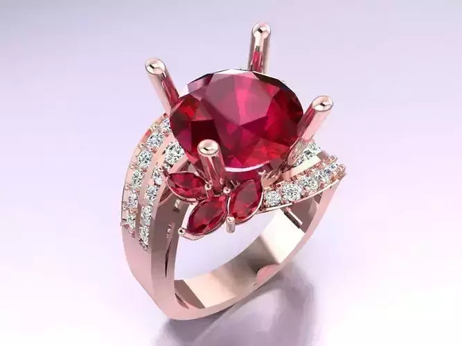 Diamond Ring - Womens Rings - N3676