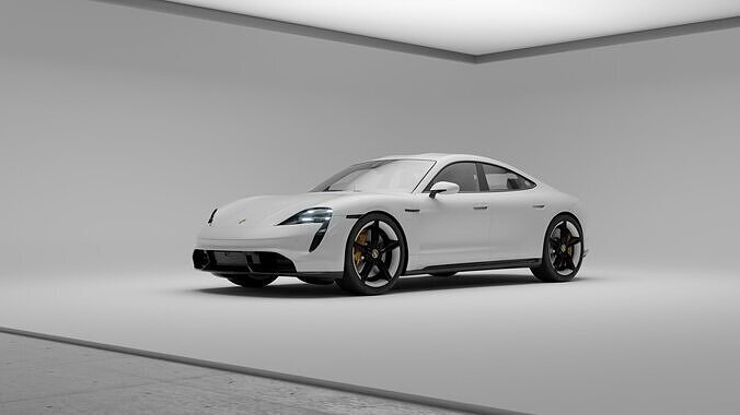 Porsche Taycan Turbo S 3D model