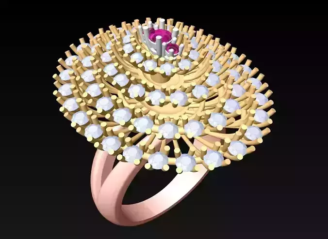 Diamond Ring - Womens Rings - N3743