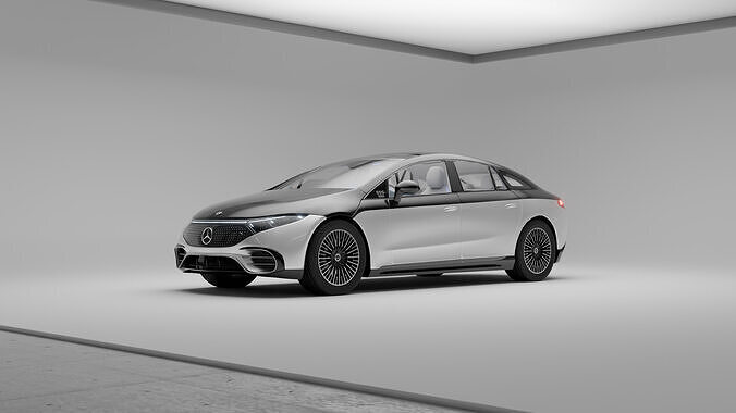 Mercedes EQS 3D model
