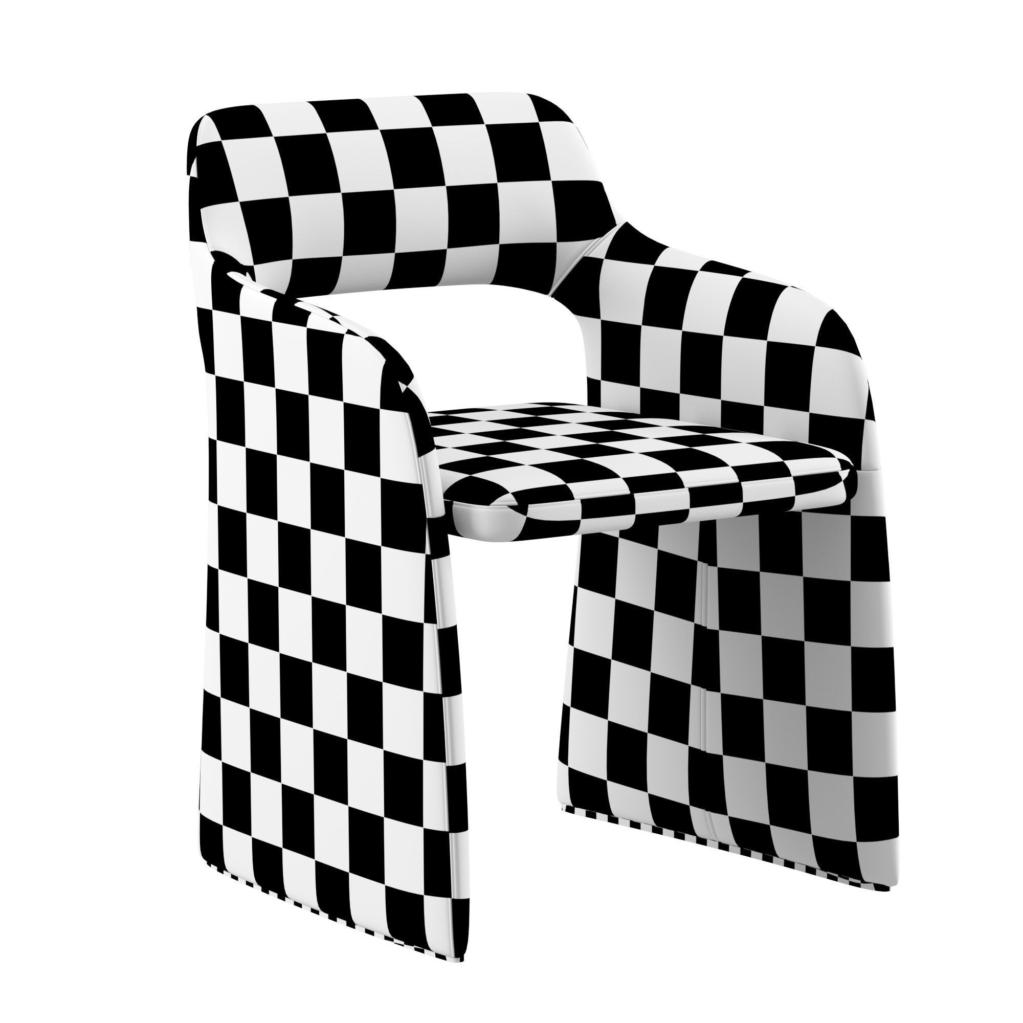 Echo Petite Chair 3D model_7