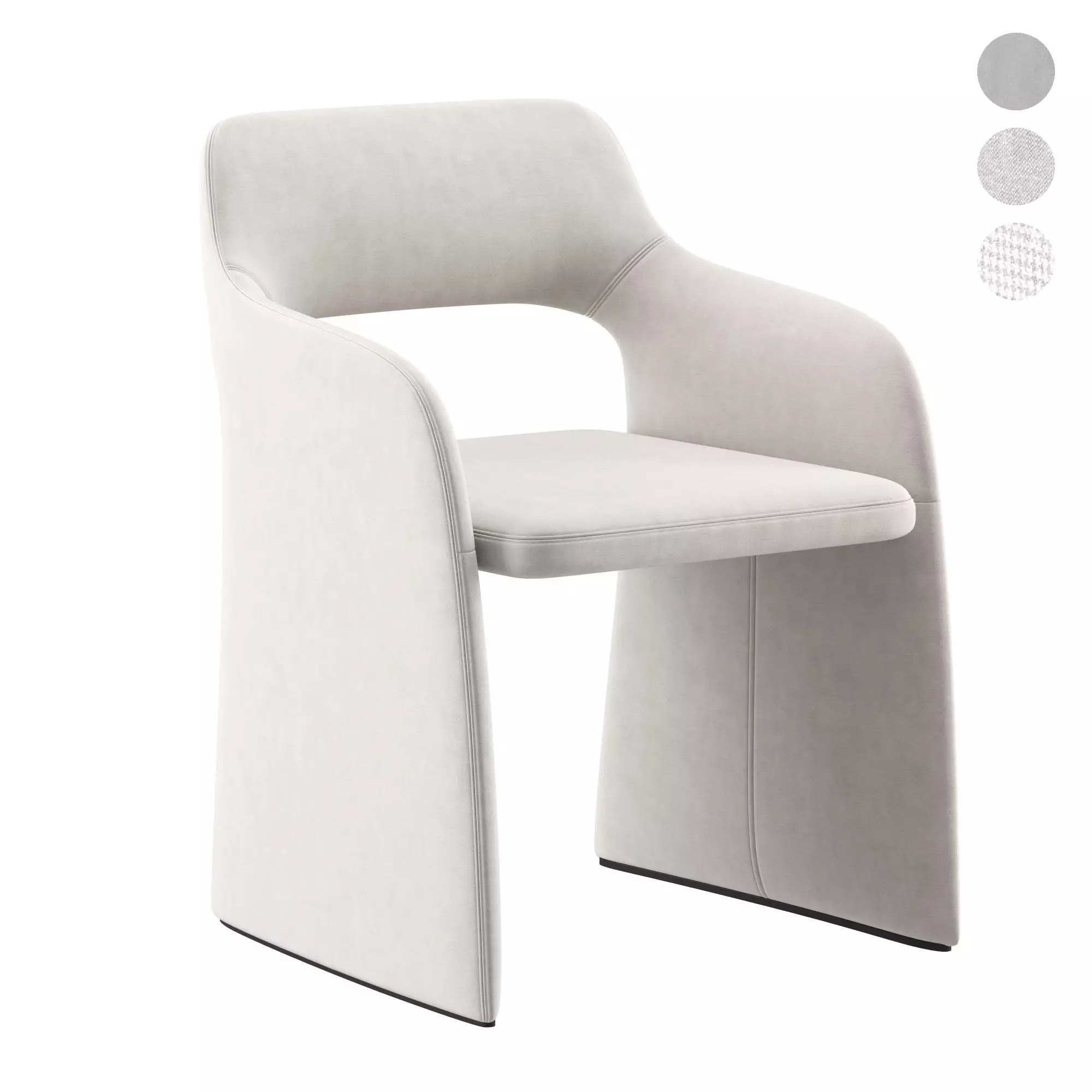 Echo Petite Chair 3D model_0