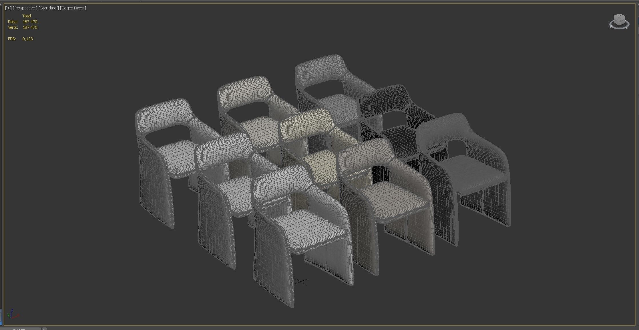 Echo Petite Chair 3D model_9