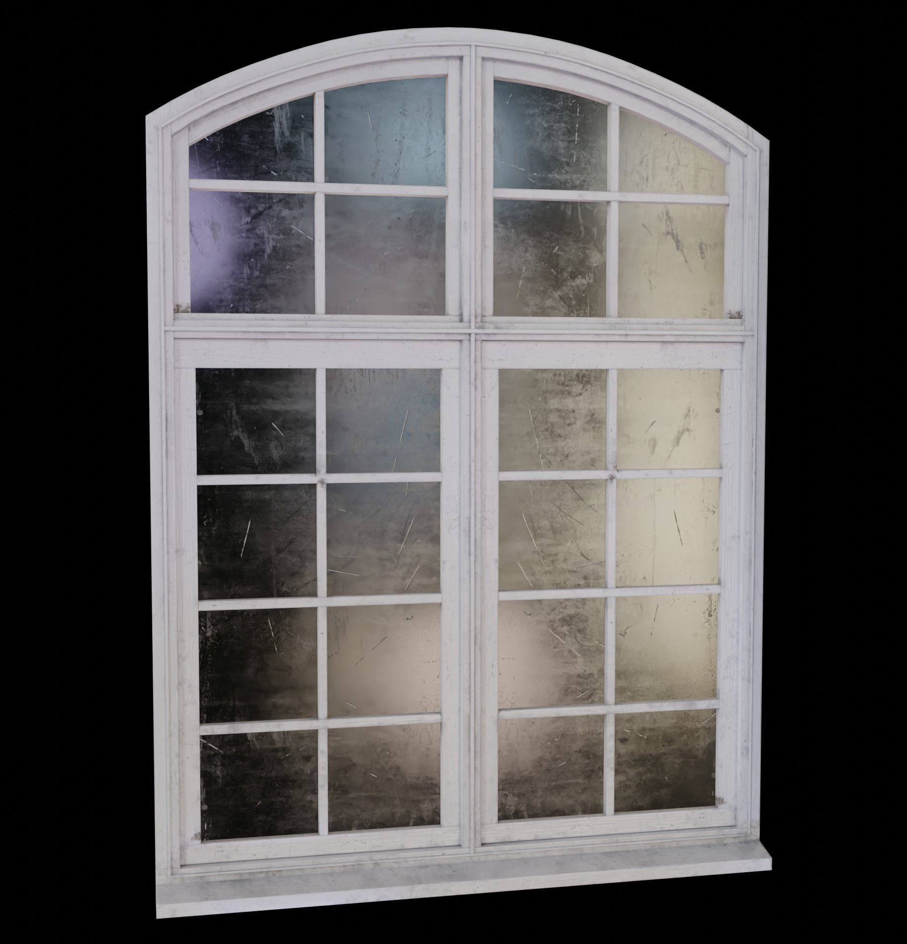 Old Windows pack  Low-poly 3D model_17
