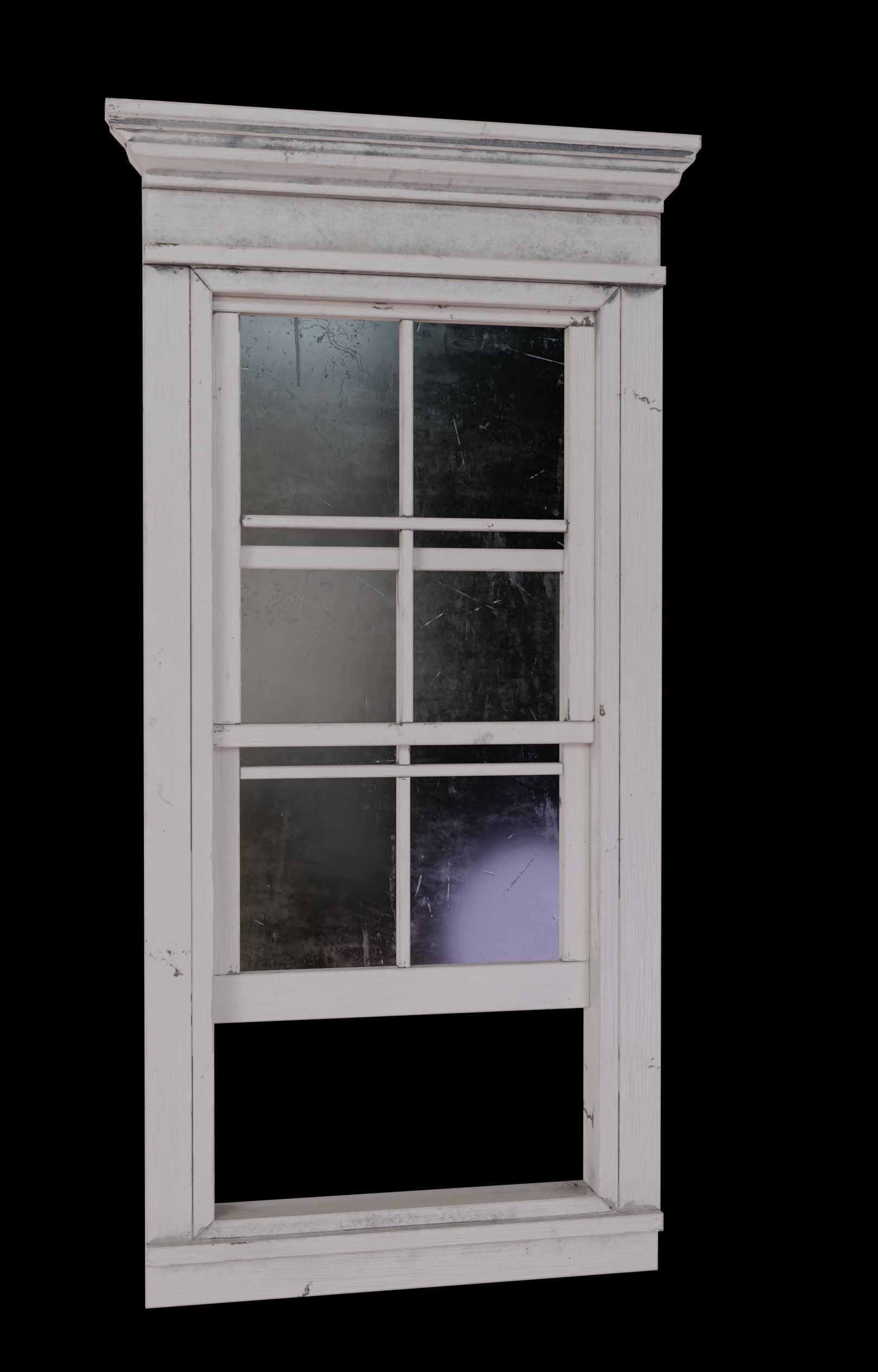Old Windows pack  Low-poly 3D model_12
