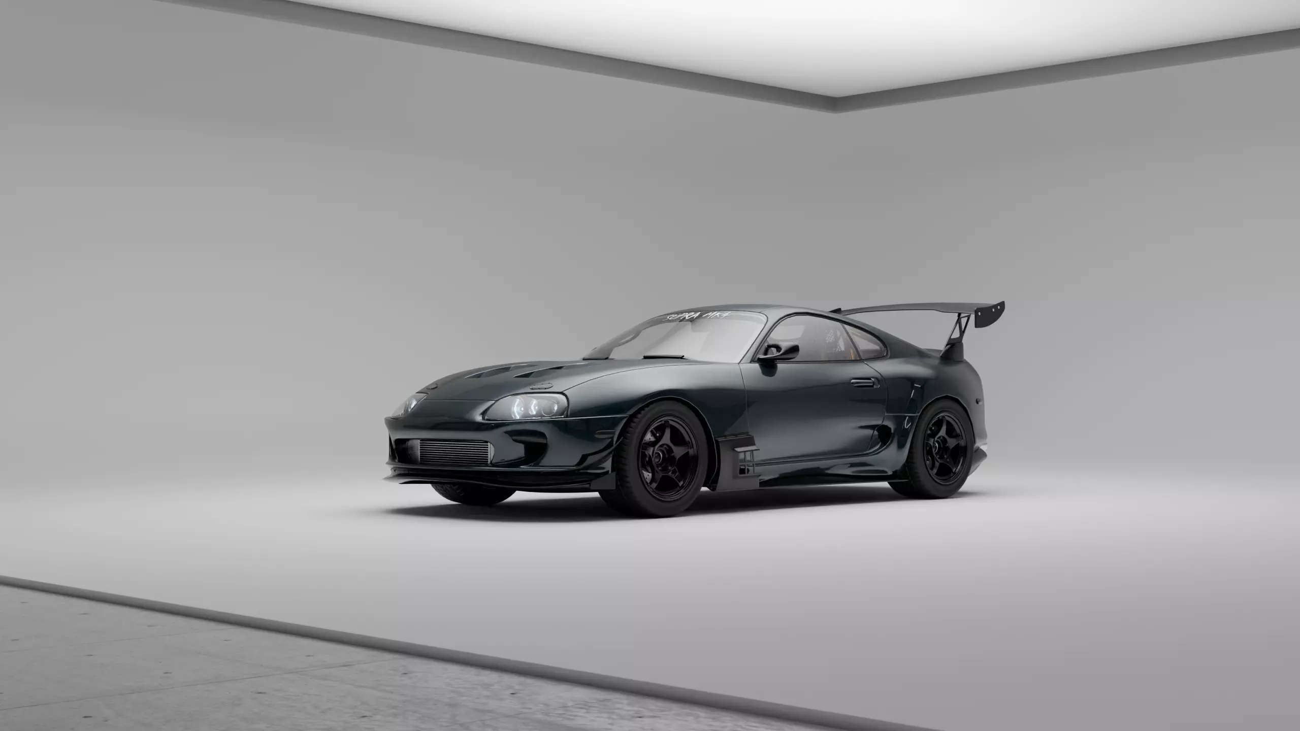 Toyota Supra MK4 Tuned 3D model_0